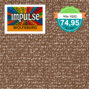 Vorwerk Vito 1Q22 lehm Velours Teppichboden